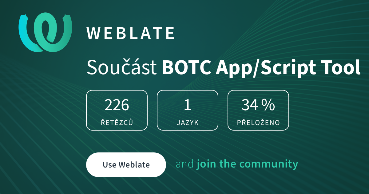 BOTC App/Script Tool — Czech @ BOTC Translations